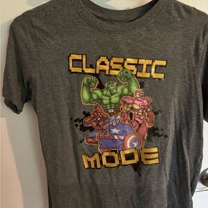 Marvel Gray Classic Mode Kids Tee